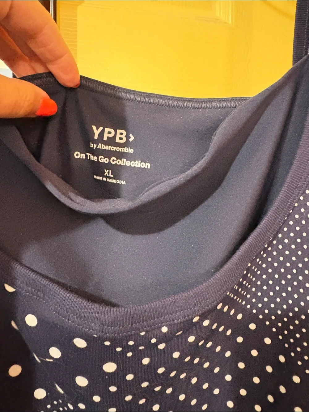 Abercrombie & Fitch YPB Navy Athletic Dress - Picture 2 of 9